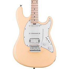 Sterling by Music Man Cutlass HSS Maple ... Sterling by Music Man Cutlass HSS Maple Fingerboard Electric Guitar Vintage Cream