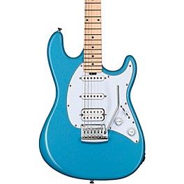 Sterling by Music Man Cutlass HSS Maple F... Sterling by Music Man Cutlass HSS Maple Fingerboard Electric Guitar Chopper Blue