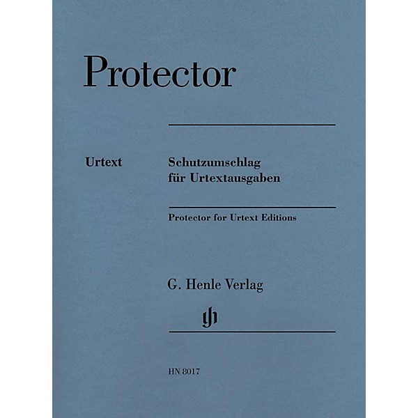 G. Henle Verlag Henle Plastic Protector (for Urtext Editions) - Henle Music