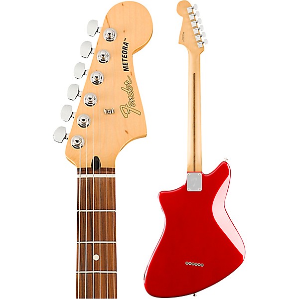 Clearance Fender Alternate Reality Meteora HH Electric Guitar Candy Apple Red