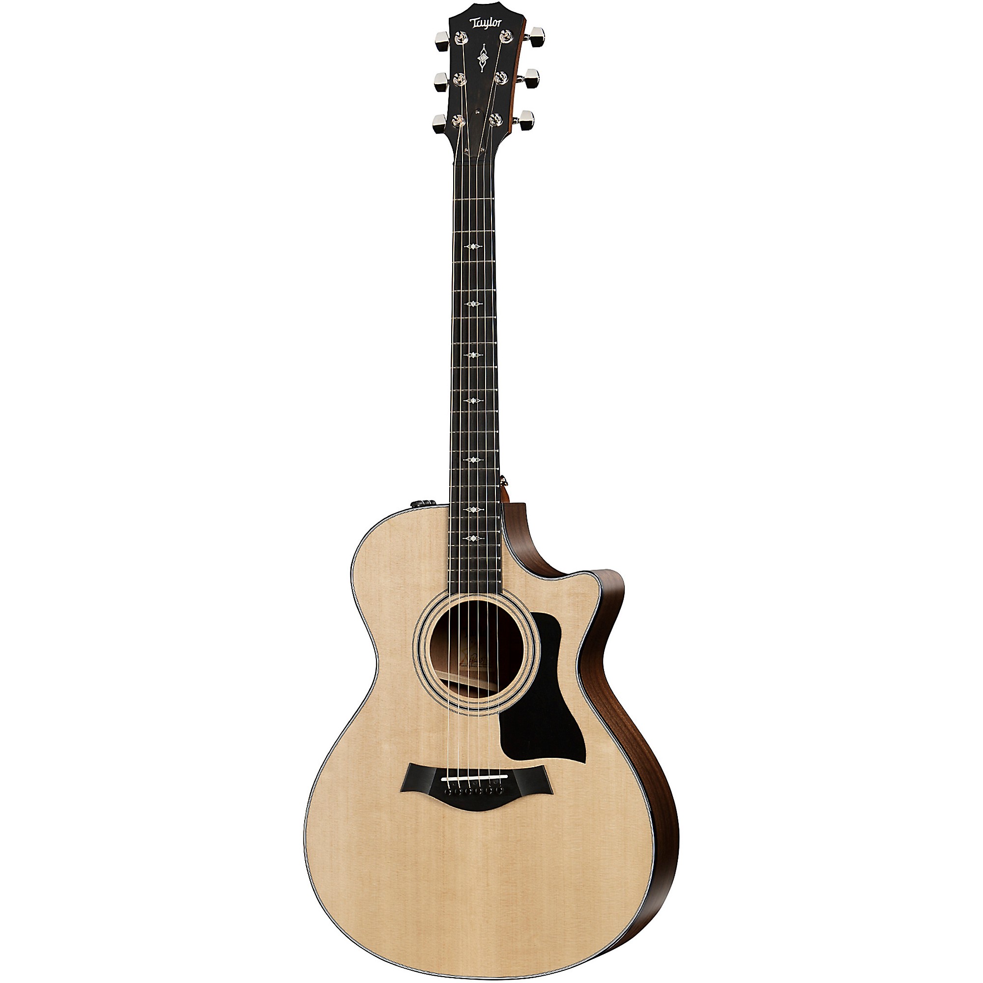 Taylor 312ce V-Class Grand Concert Acoustic-Electric Guitar Natural |  Guitar Center