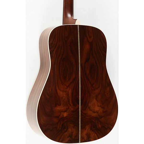 Martin Custom Dreadnought Wild Grain East Indian Rosewood Deluxe Acoustic Guitar Aged Toner