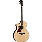 Taylor 214ce-K DLX Grand Auditorium Left-Handed Acoustic-Electric Guitar Natural