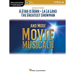 Hal Leonard Songs from A Star Is Born, La La Land and The Greatest Showman Instrumental Play-Along for Viola Book/Audio On...