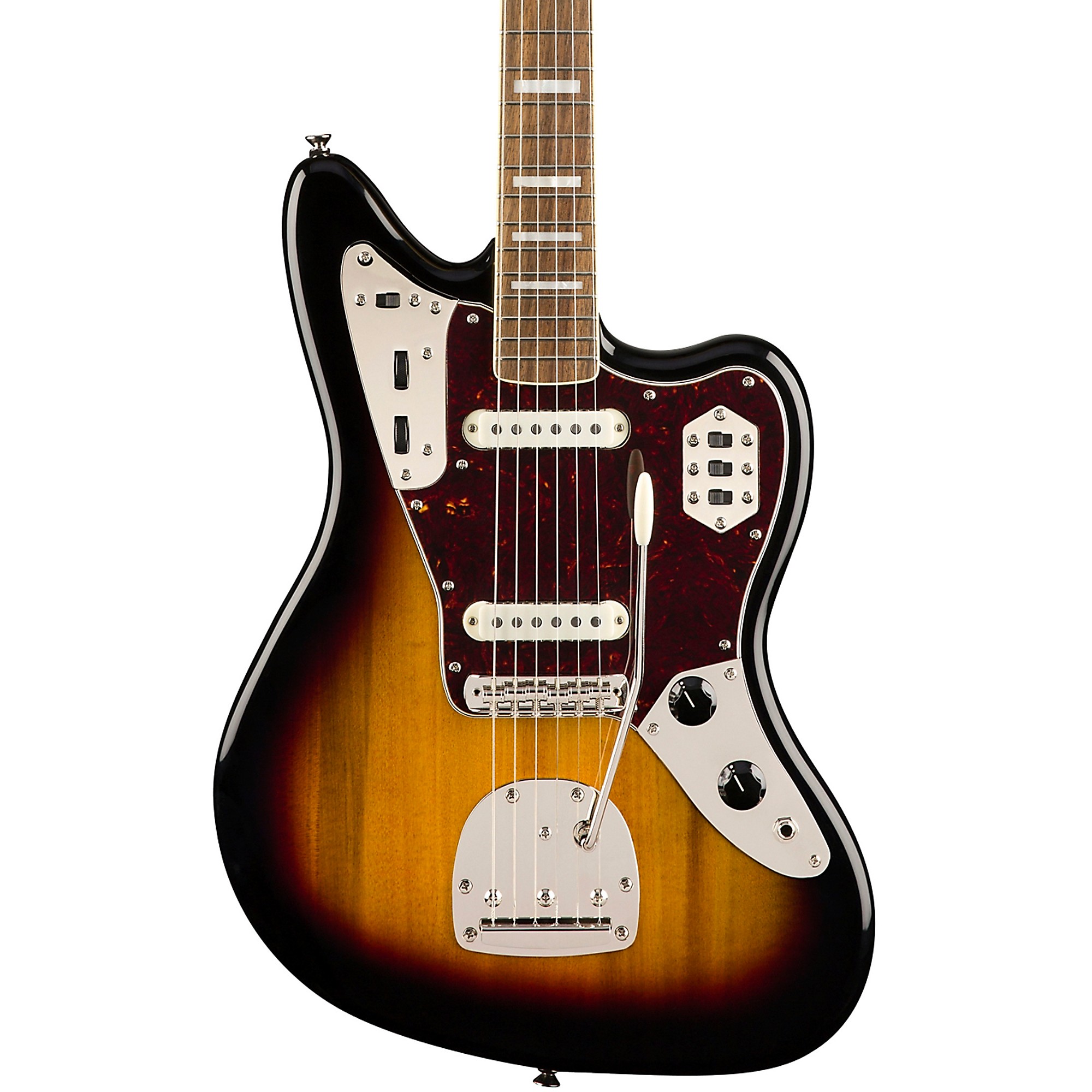 Squier Classic Vibe '70s Jaguar Electric Guitar 3-Color Sunburst