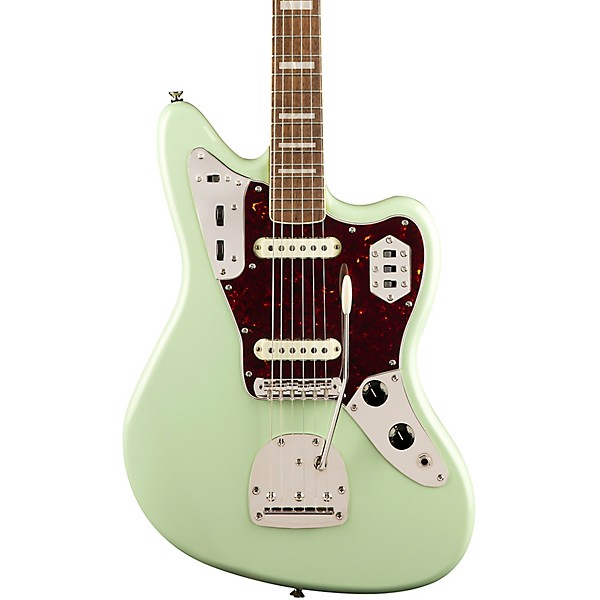 Squier Classic Vibe '70s Jaguar Electric Guitar Surf Green