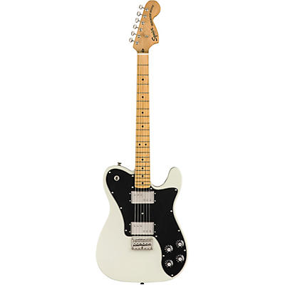 Squier Classic Vibe '70S Telecaster Deluxe Maple Fingerboard Electric Guitar Olympic White for sale