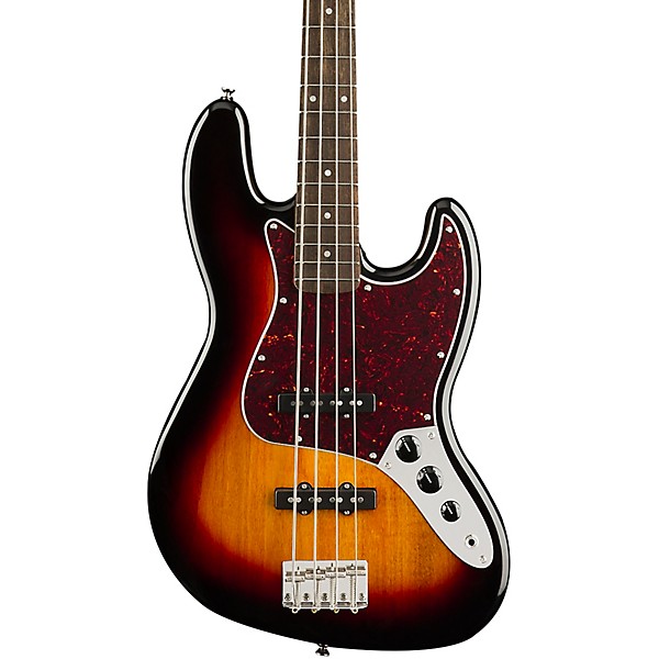 Squier　Classic　3-Color　Center　Vibe　'60s　Jazz　Bass　Sunburst　Guitar
