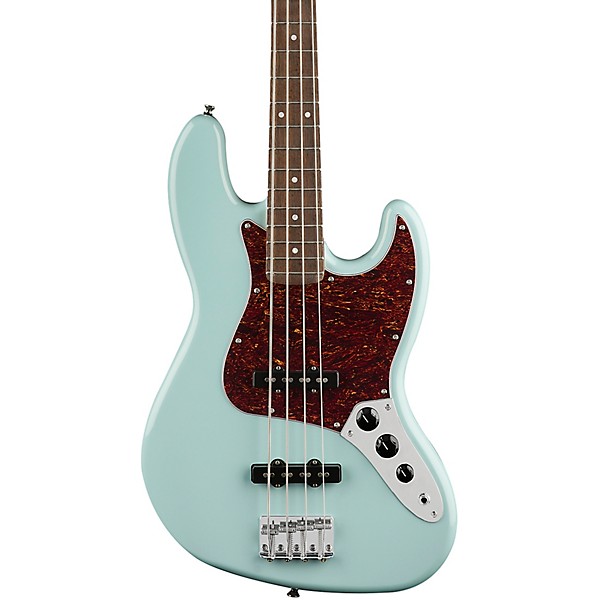 Squier Classic Vibe '60s Jazz Bass Guitar Daphne Blue | Guitar Center