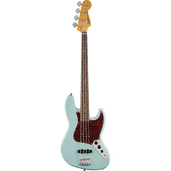 Squier Classic Vibe '60s Jazz Bass Guitar Daphne Blue | Guitar Center
