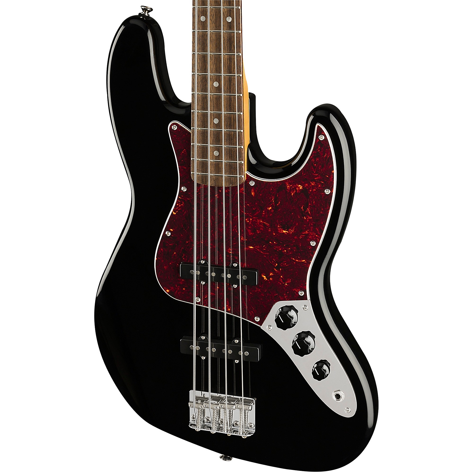 Squier Classic Vibe '60s Jazz Bass Guitar Black | Guitar Center