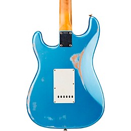 Fender Custom Shop Masterbuilt Greg Fessler 1969 Stratocaster Relic Maple Fingerboard Electric Guitar Faded Aged Lake Placid Blue