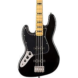 Squier Classic Vibe '70s Left-Handed Jazz Bass Maple Fingerboard Black