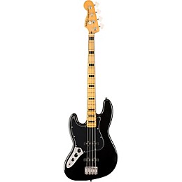 Squier Classic Vibe '70s Left-Handed Jazz Bass Maple Fingerboard Black