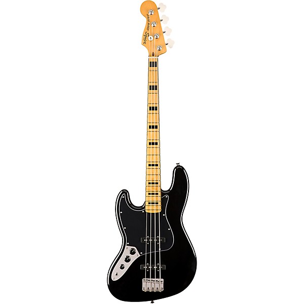 Squier Classic Vibe '70s Left-Handed Jazz Bass Maple Fingerboard Black