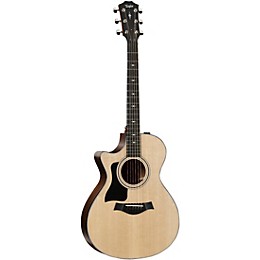 Taylor 312ce V-Class Grand Concert Left-Handed Acoustic-Electric Guitar Natural