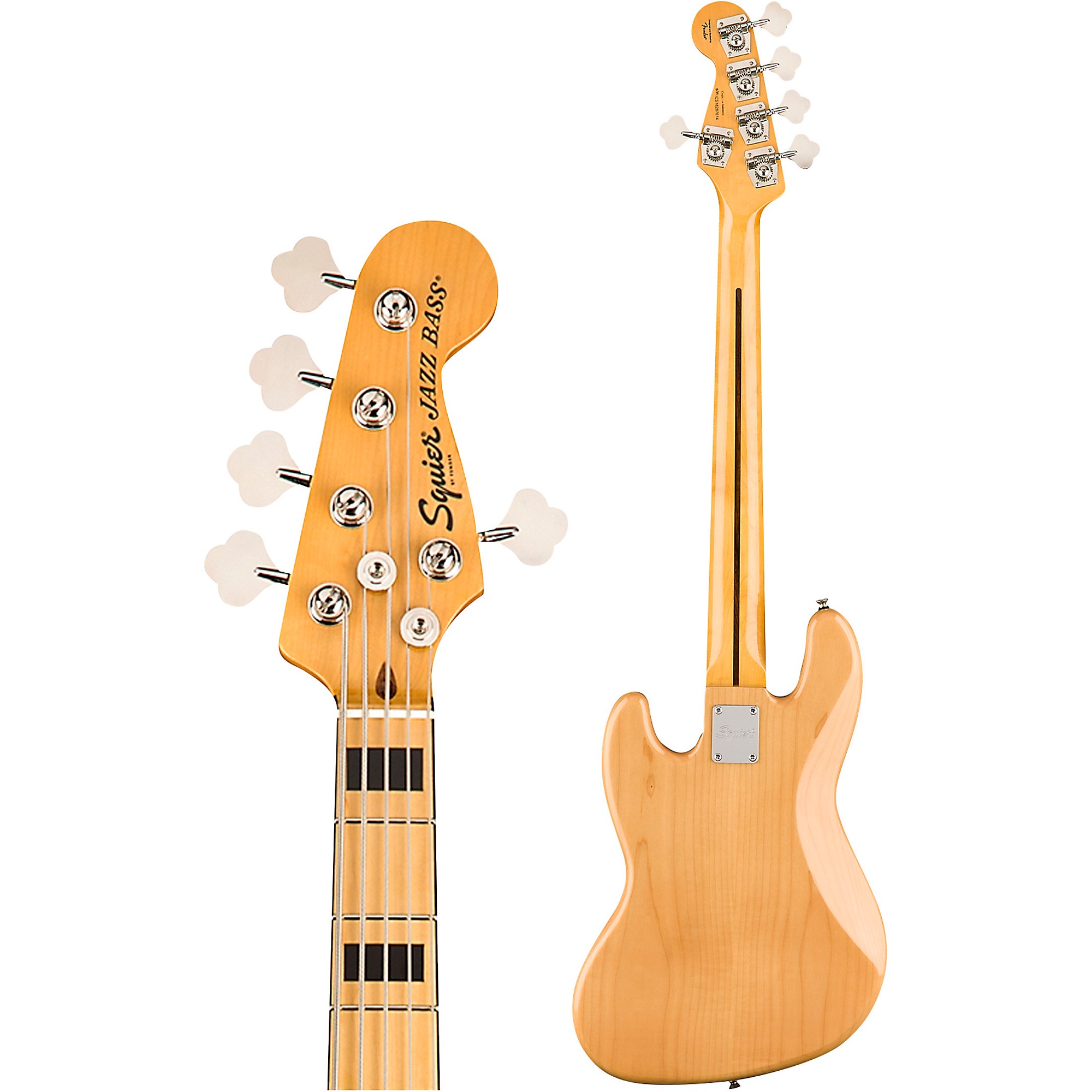 Squier Classic Vibe '70s Jazz Bass V 5-String Natural Squier Classic Vibe '70s Jazz Bass V 5-String Natural
