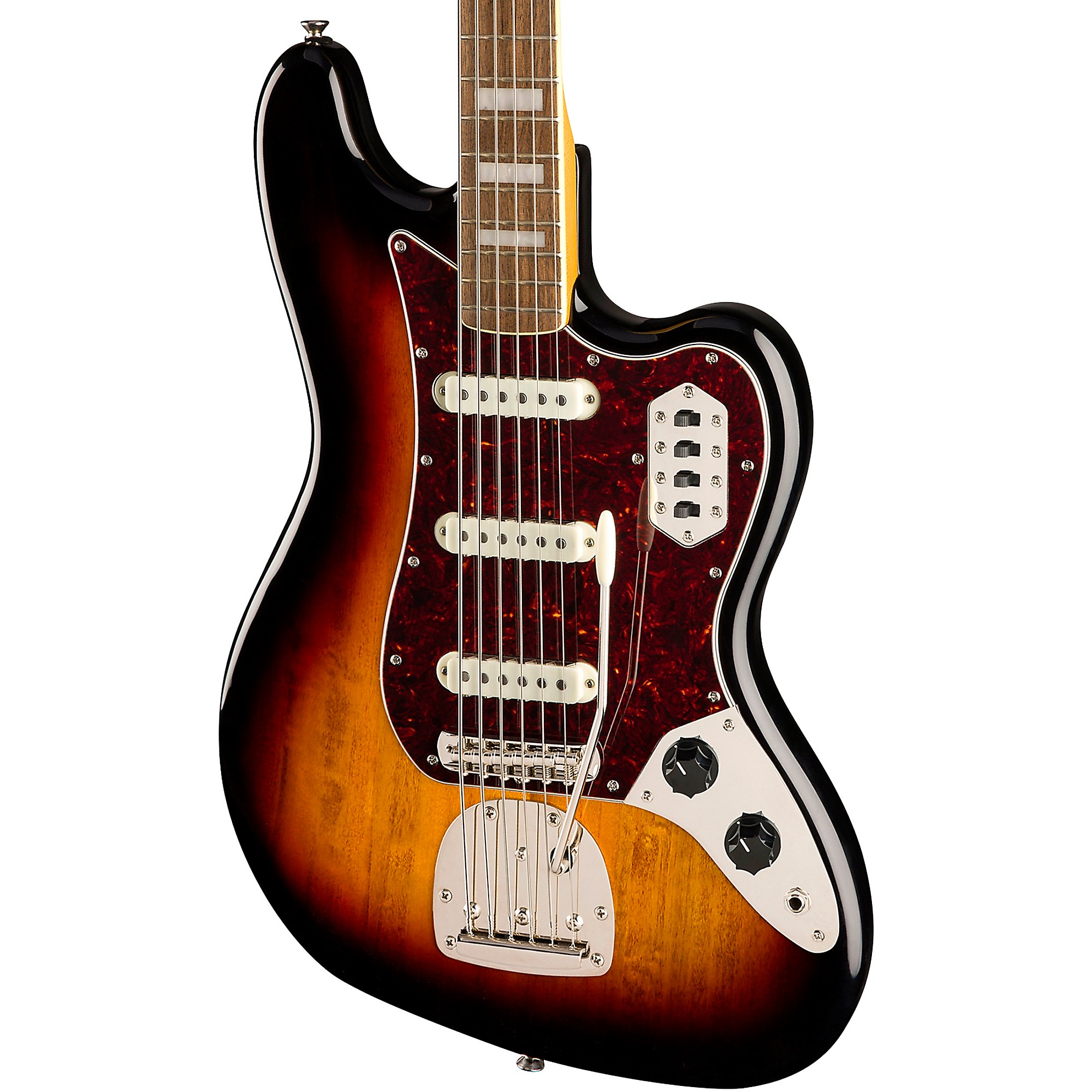 Squier Classic Vibe Bass VI Guitar 3-Color Sunburst | Guitar Center