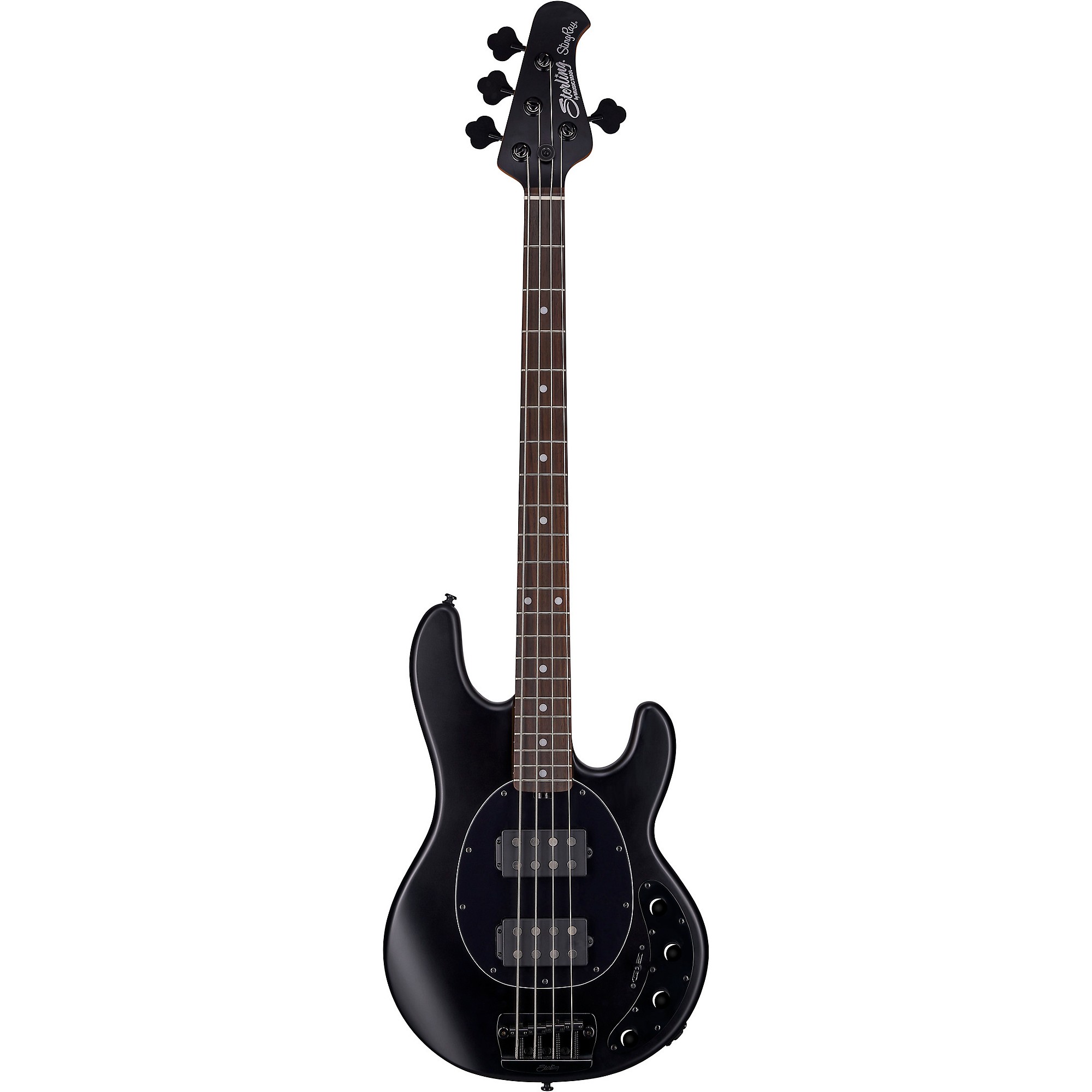 Man Music by Sterling アクティブベース Black Stealth Ray34HH Sterling StingRay Fingerboard Rosewood Ray34HH ベース