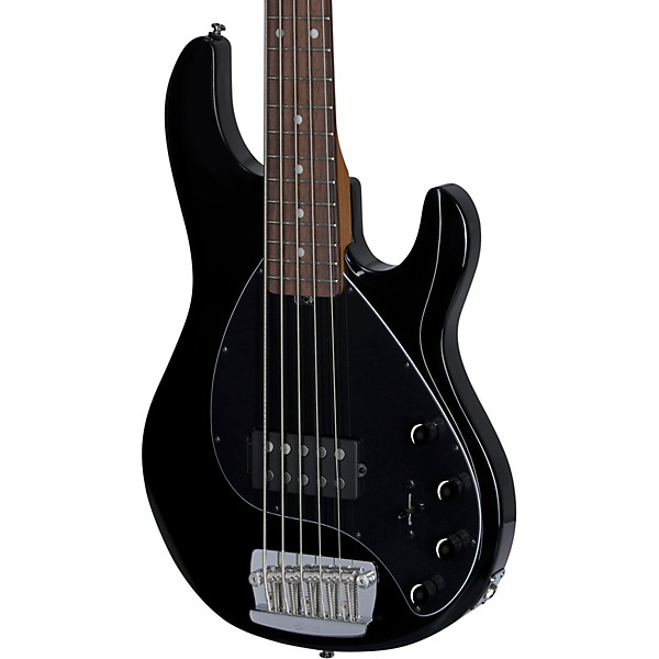 Sterling by Music Man StingRay Ray35 Rosewood Fingerboard 5-String Electric Bass Black