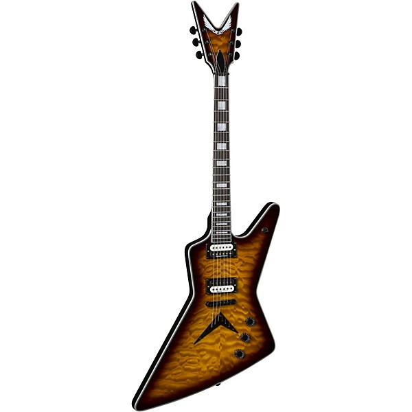 Dean Z Select Electric Guitar Quilt Trans Brazilia