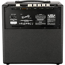 Open Box Fender Rumble LT25 25W 1x8 Bass Combo Amp Level 1 Black