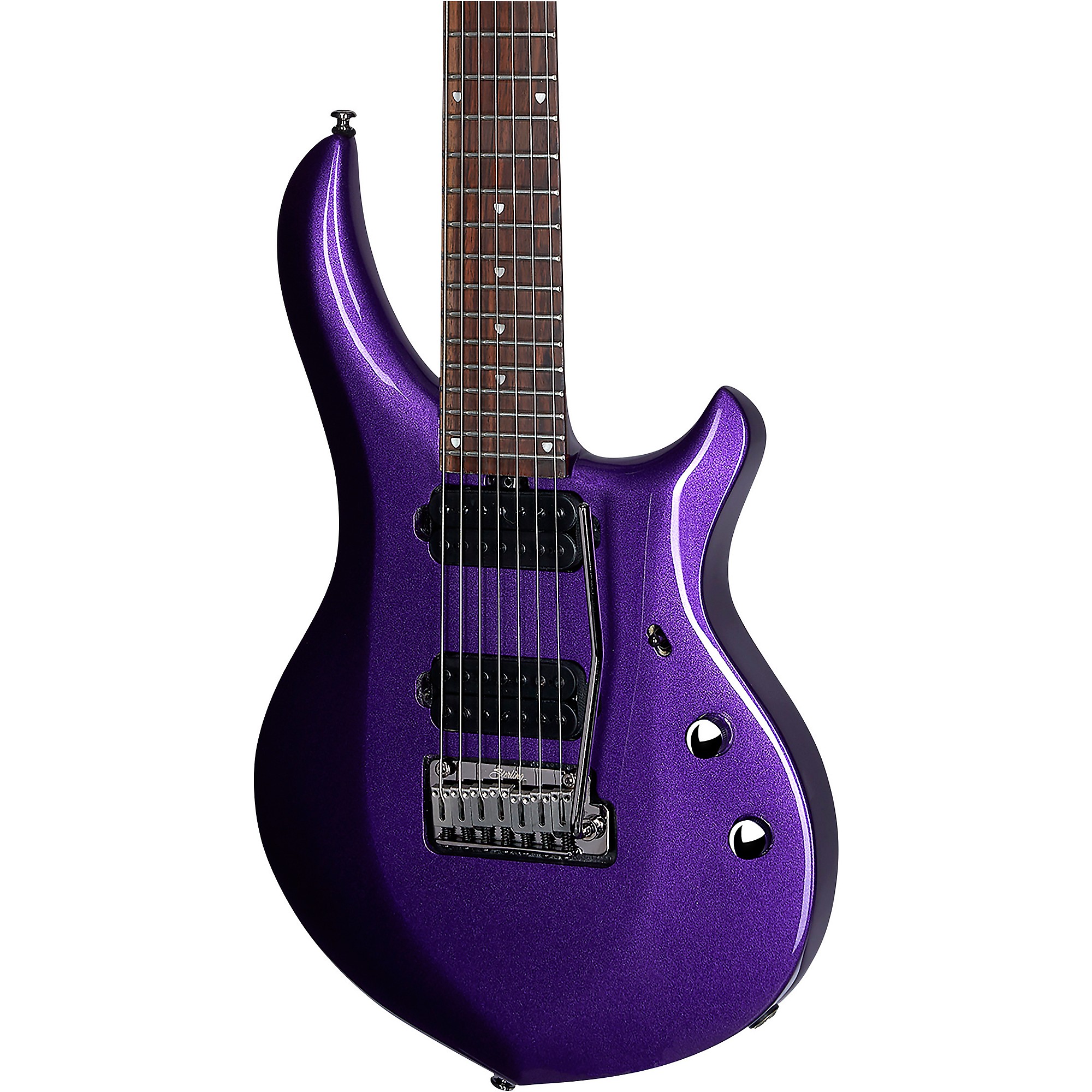 Sterling by Music Man John Petrucci Majesty 7-String Electric Guitar Purple  Metallic