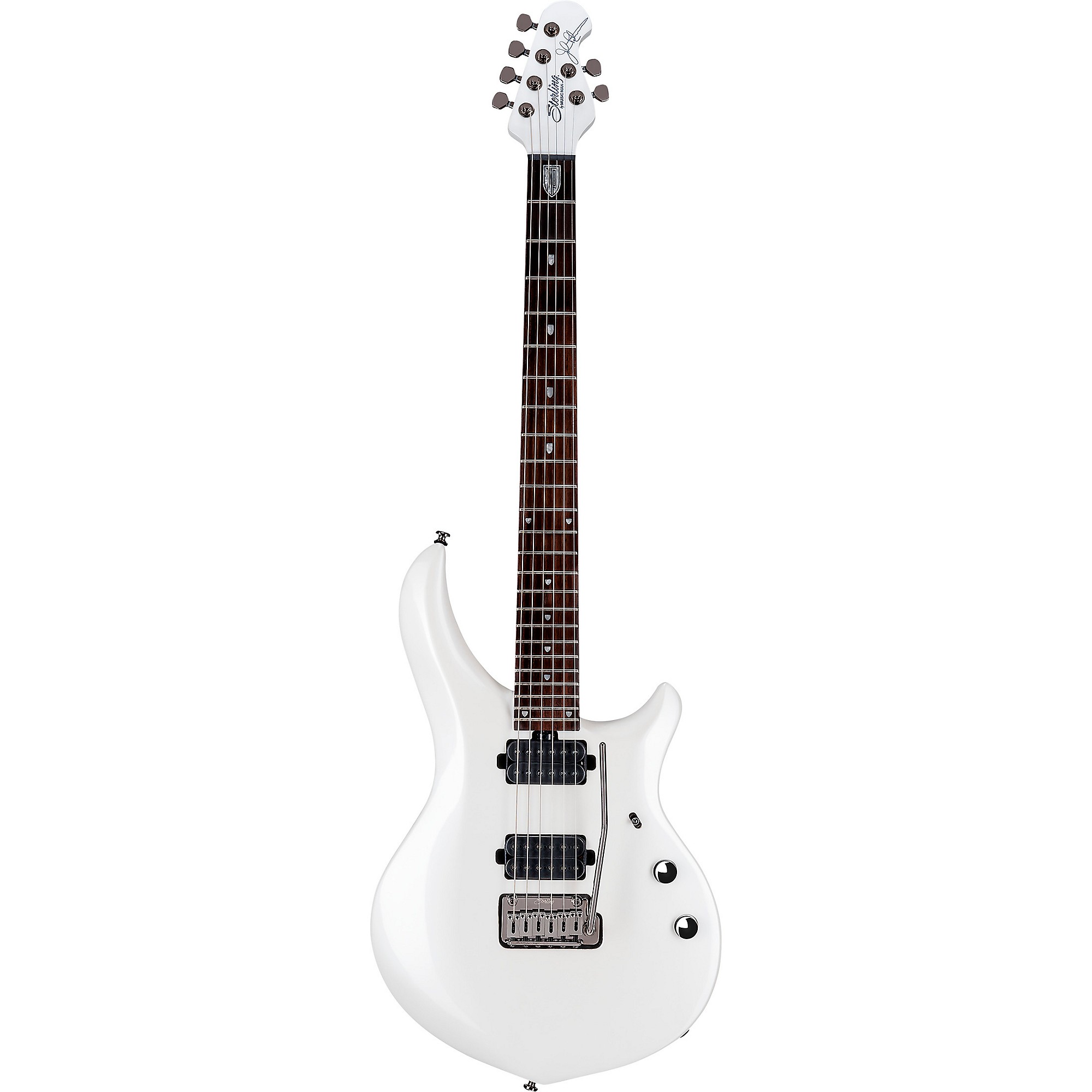 ギター Sterling by Musicman JP70D Peral White Sterling by Music Man John Petrucci Majesty Electric Guitar Pearl