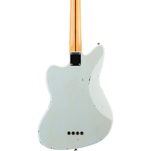 Fender Custom Shop Masterbuilt Jason Smith Offset Telecaster Bass Journeyman Relic Faded Aged Sonic Blue