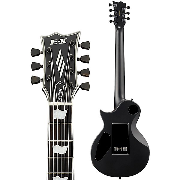 ESP E-II EC-7ET 7-String Electric Guitar Black Satin