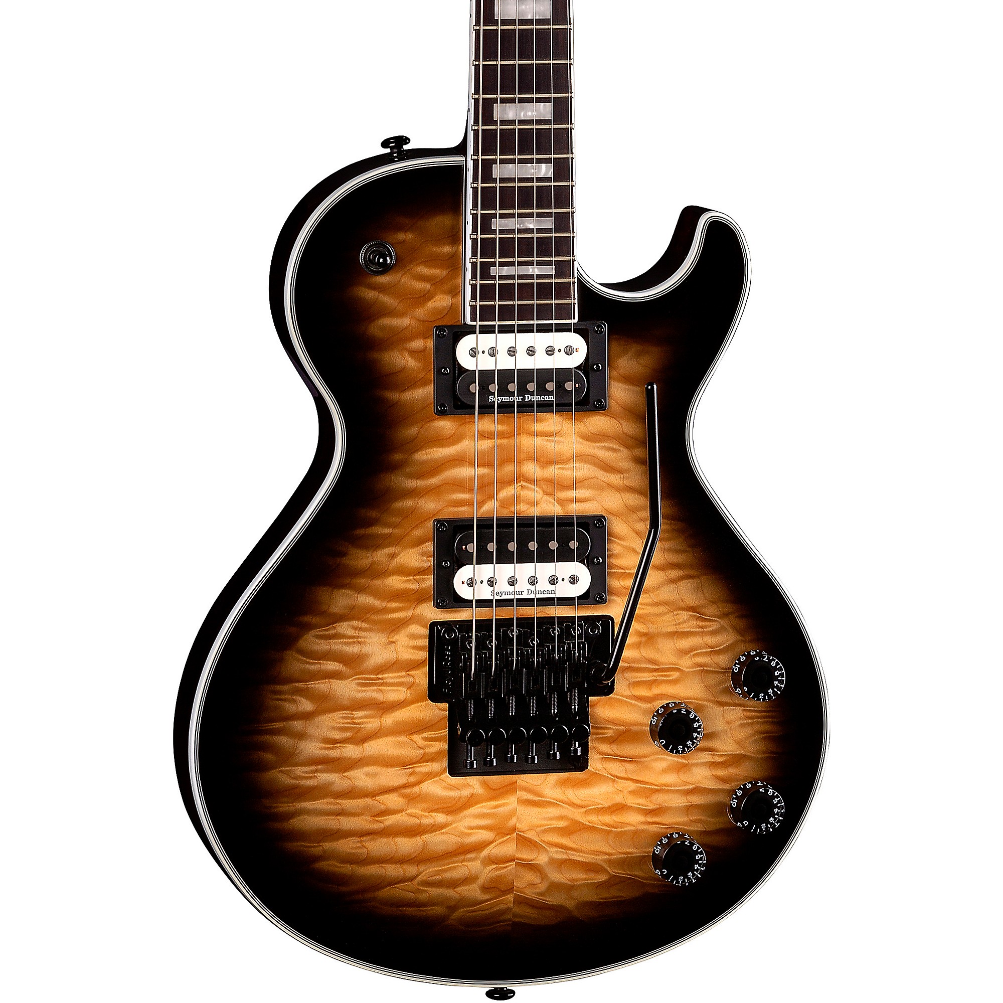 Dean Thoroughbred Select Quilt-top with Floyd Electric Guitar