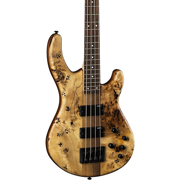 Dean Edge Select Burled Poplar Bass Natural | Guitar Center