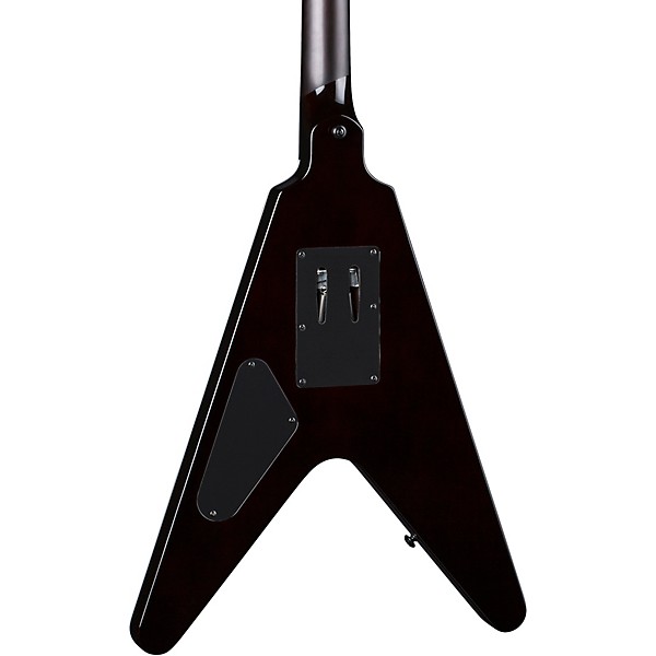 Open Box Dean V Select with Floyd Quilt Top Electric Guitar Quilt