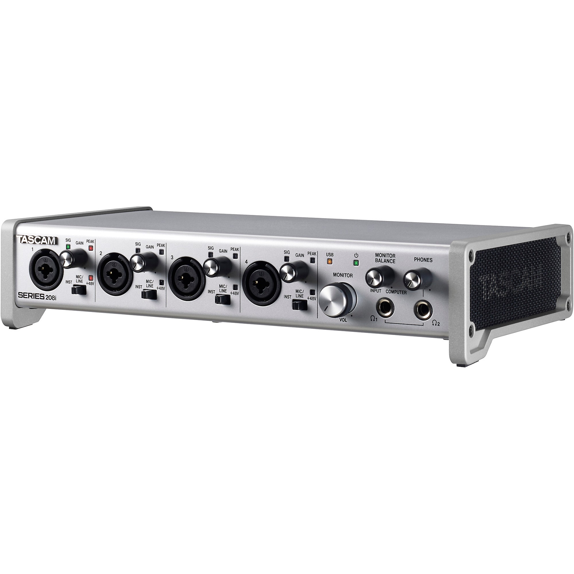 いいスタイル TASCAM SERIES Interface Audio/MIDI USB 20-In/8-Out 208i DTM・DAW