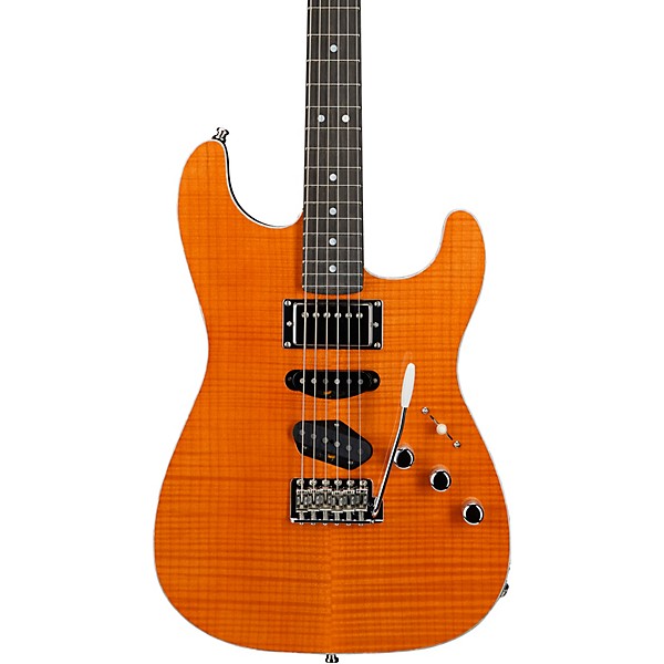Fender Custom Shop Masterbuilt Kyle McMillin HST Stratocaster NOS Ebony Fingerboard Electric Guitar Transparent Orange