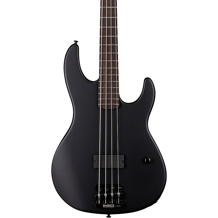 esp ltd black metal bass