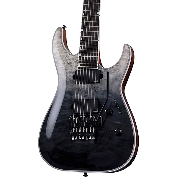 ESP LTD MH-1007QM Electric Guitar Black Fade | Guitar Center