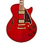 D'Angelico Excel Series SS Semi-Hollow Electric Guitar With Stopbar Tailpiece Cherry thumbnail