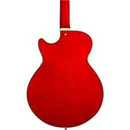 D'Angelico Excel Series SS Semi-Hollow Electric Guitar With Stopbar Tailpiece Cherry