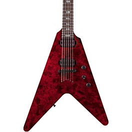 Schecter Guitar Research V-1 Apocalypse Electric Guitar Red Reign