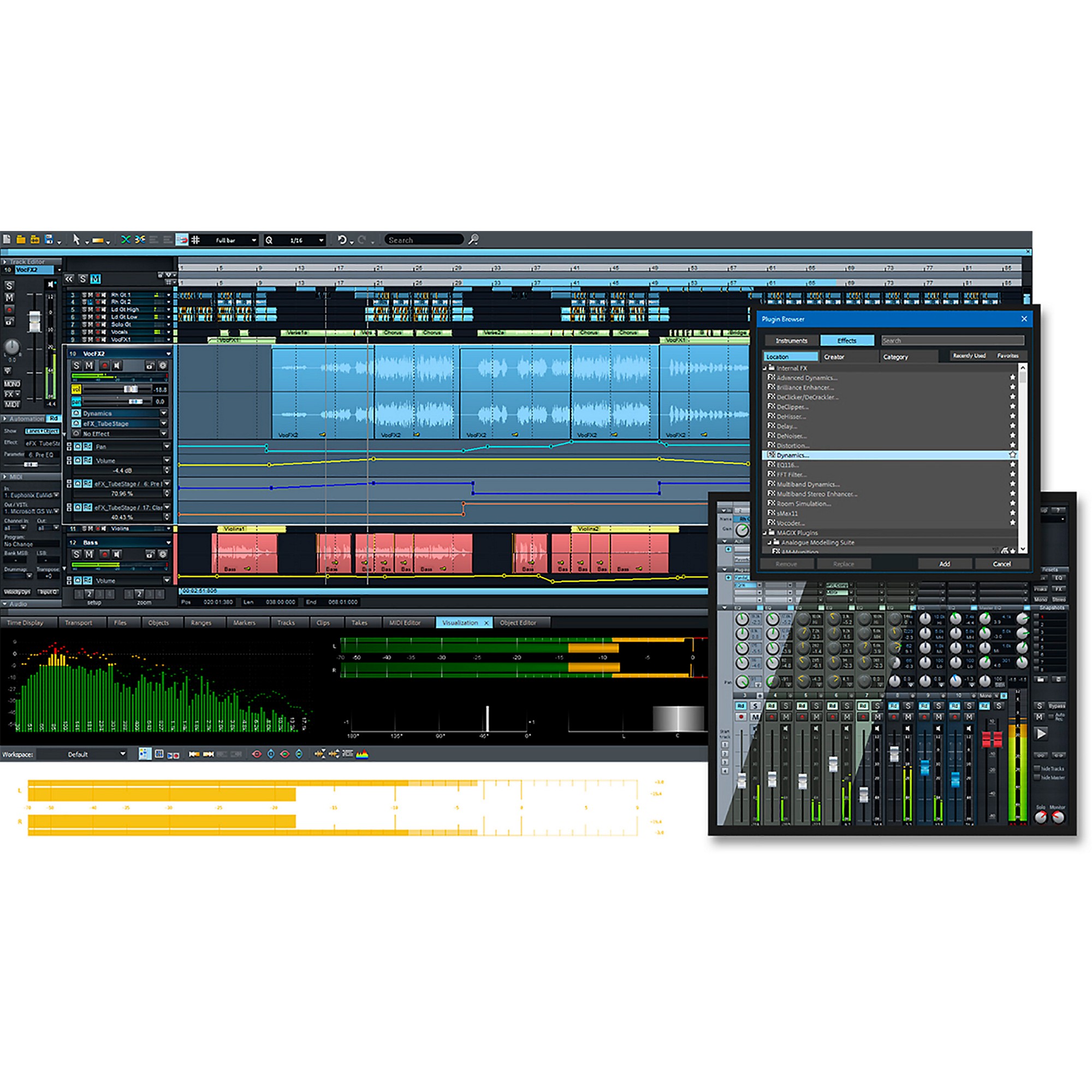 latency problems in magix audio studio