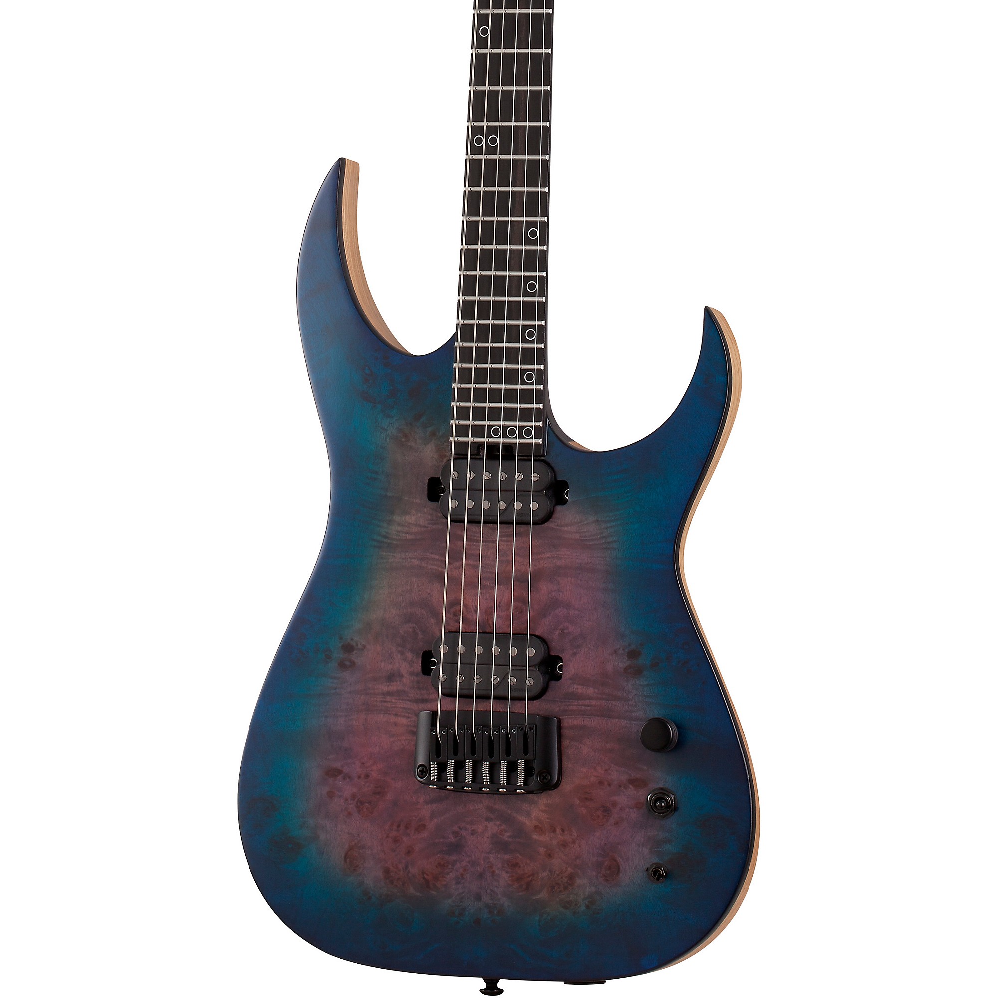 ギター Schecter AD-KM-6 MK-III Keith Merrow KM6 Schecter Keith Merrow KM-6 MK-III Artist in Blue Crimson
