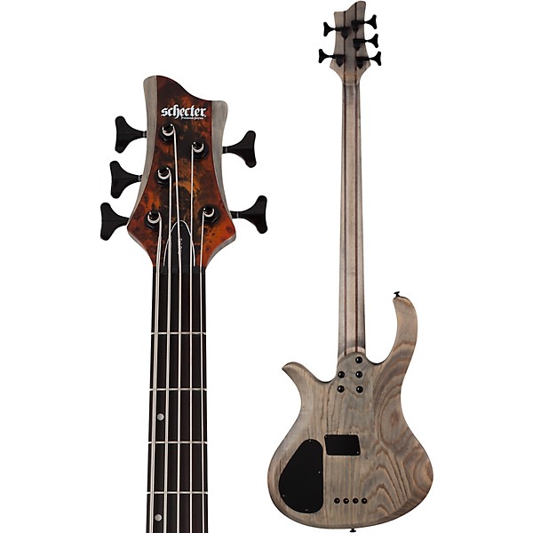 Schecter Guitar Research Riot-5 5-String Bass Inferno Burst