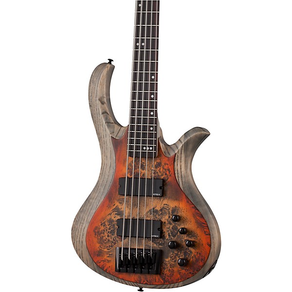 Schecter Guitar Research Riot-5 5-String Bass Inferno Burst