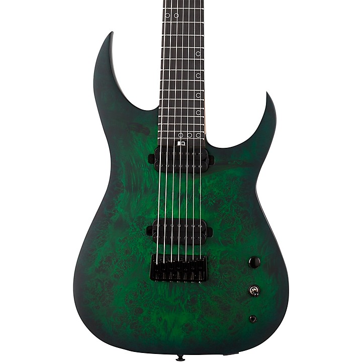Schecter Guitar Research KM-7 MK-III Standard Burl Top 7-String