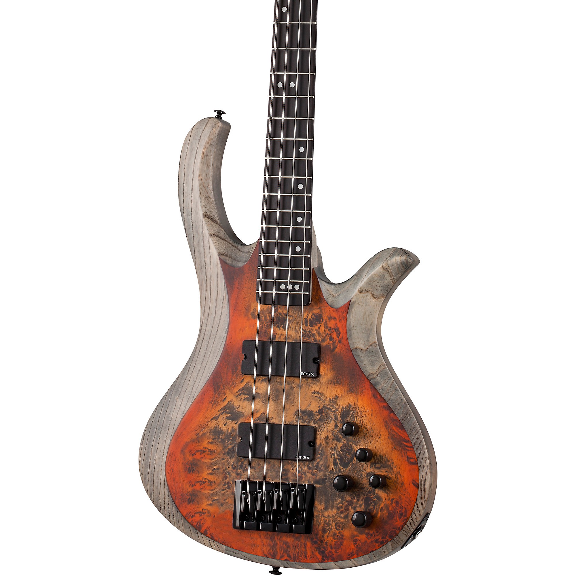 Schecter Guitar Research Riot-4 Bass Inferno Burst | Guitar Center