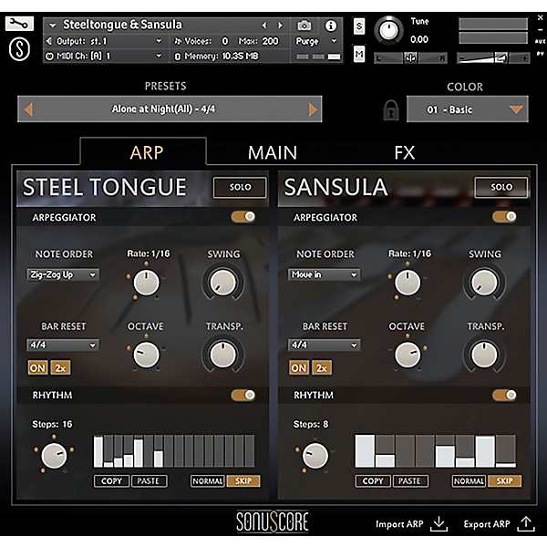 Sonuscore Origins Series Vol. 1 Steel Tongue & Sansula