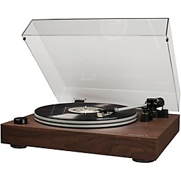 Open Box Crosley C8 Belt-Drive Turntable with Walnut Finish Level 1 Walnut