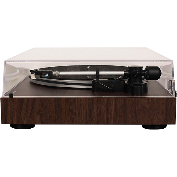 Open Box Crosley C8 Belt-Drive Turntable with Walnut Finish Level 1 Walnut