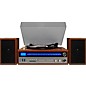 Open Box Crosley 1975T Shelf System with Turntable, CD and Radio Level 2 Walnut 190839817754 thumbnail